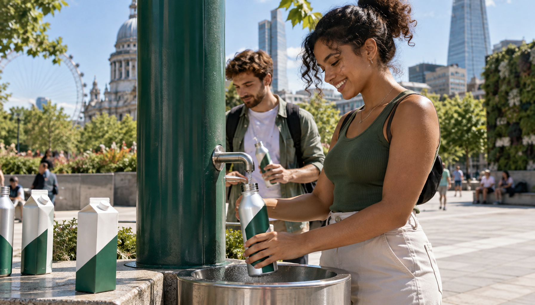 How Freee Water Activations Can Alleviate Urban Water Deserts During Summer Heatwaves
