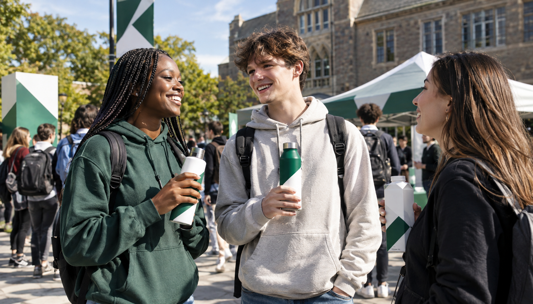 How Freee Water Can Improve Campus Open Days by Addressing Student Hydration Needs and Enhancing Brand Visibility.